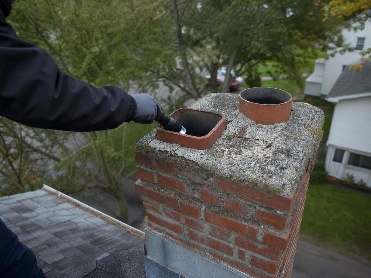 Lorimer Chimney Repair work in Hamden
